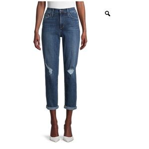 Joe's Jeans Niki Distressed Boyfriend Straight-Leg Jeans
